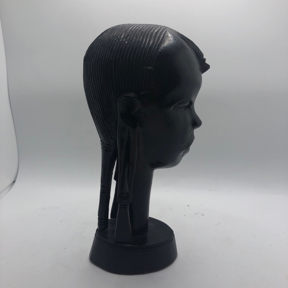 Vintage African Tribal Art - Carved Ebony